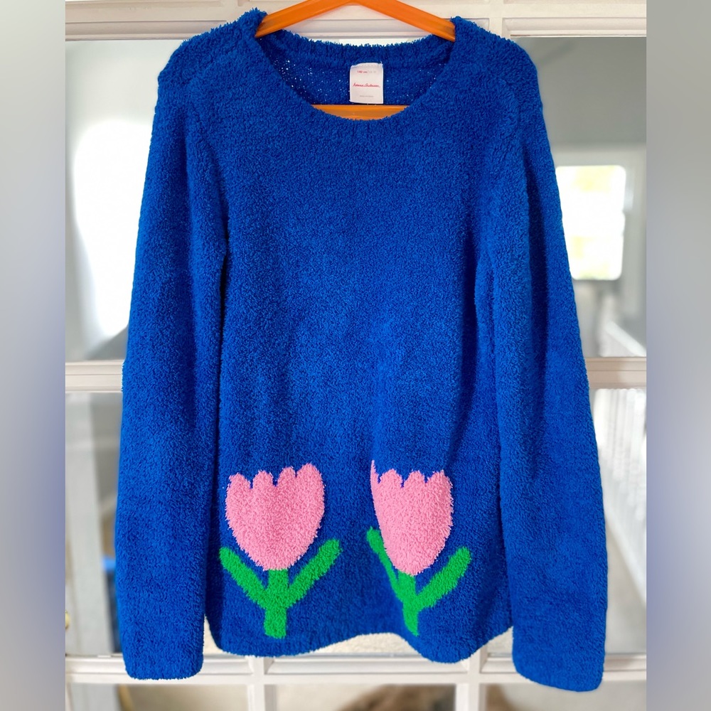 New super soft organic Hanna Anderson marshmallow sweater. Size: 10. Final sale.
